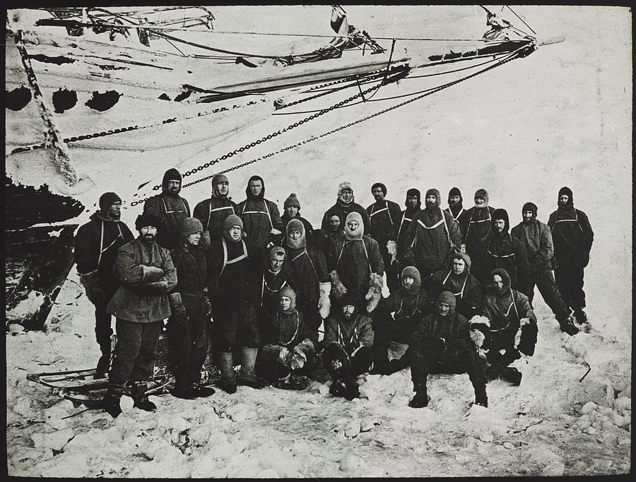 The Weddell Sea Party, August 1915 Photograph by Royal Geographical Society
