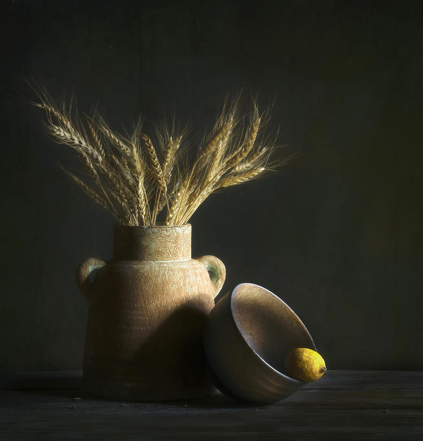Still Life Photograph - The Wheat by Catherine W.