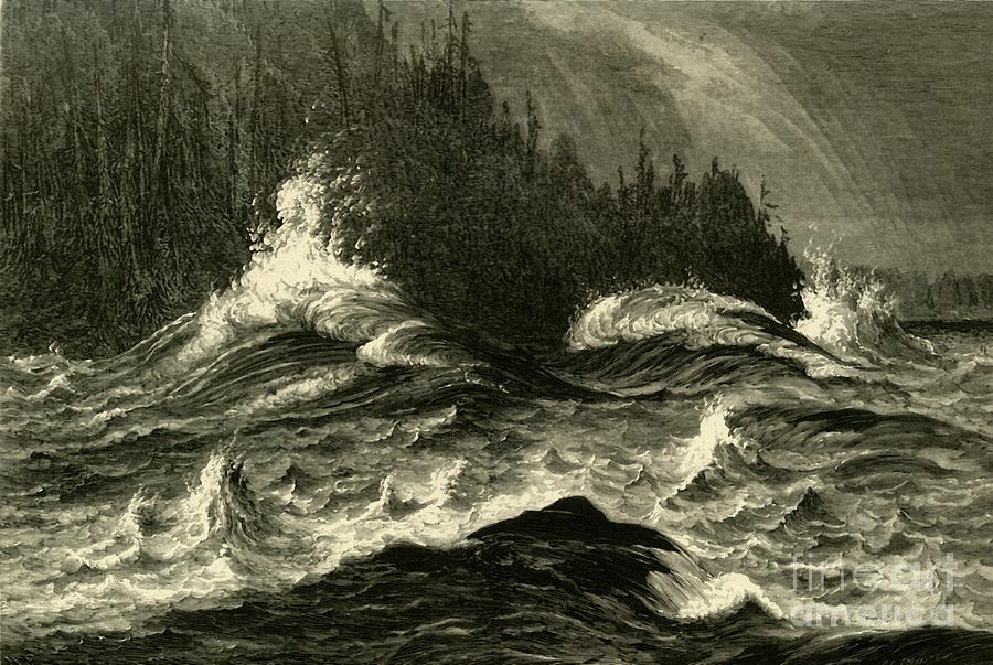 The Whirlpool Drawing by Print Collector