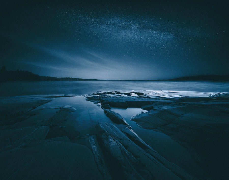 Finland Photograph - The Whisperings Of The Night by Mika Suutari
