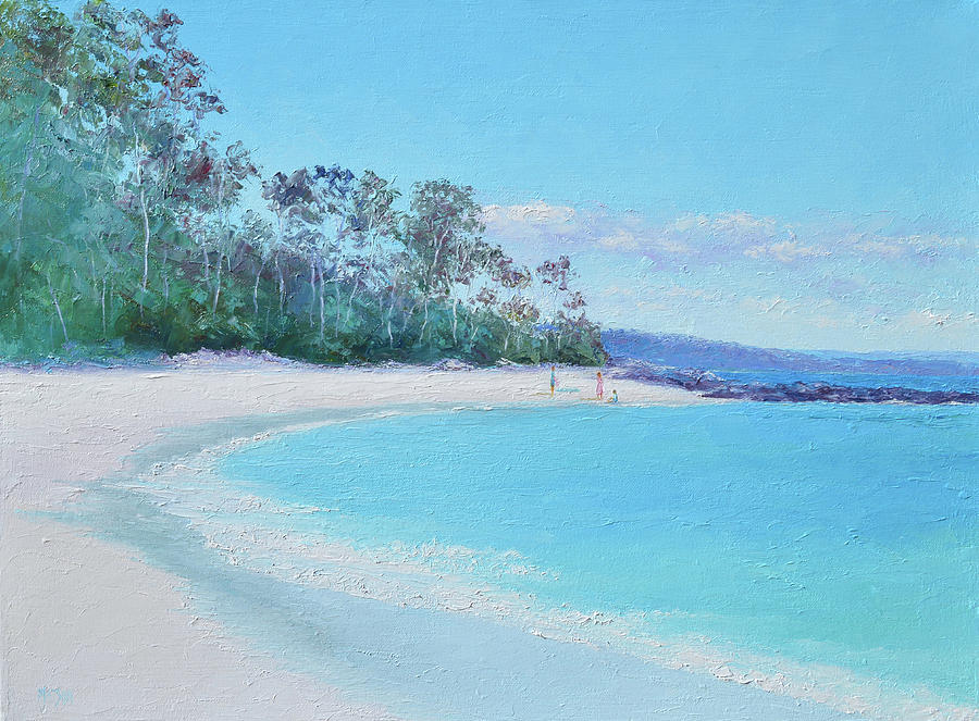 The White Sands Of Hyams Beach Painting