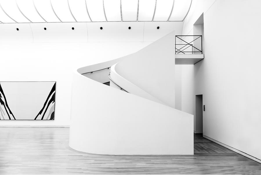 The White Staircase Photograph by Gerard Valckx