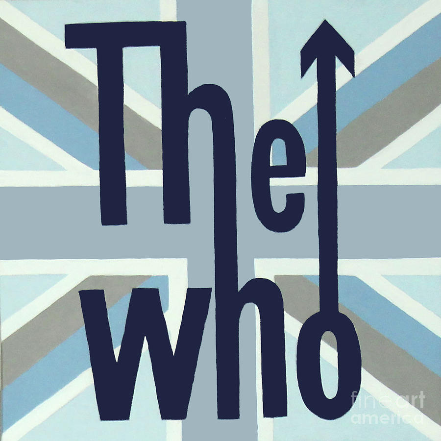 The Who Painting - The Who by Amy Belonio