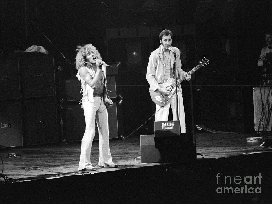 The Who Photograph - The Who by Marc Bittan