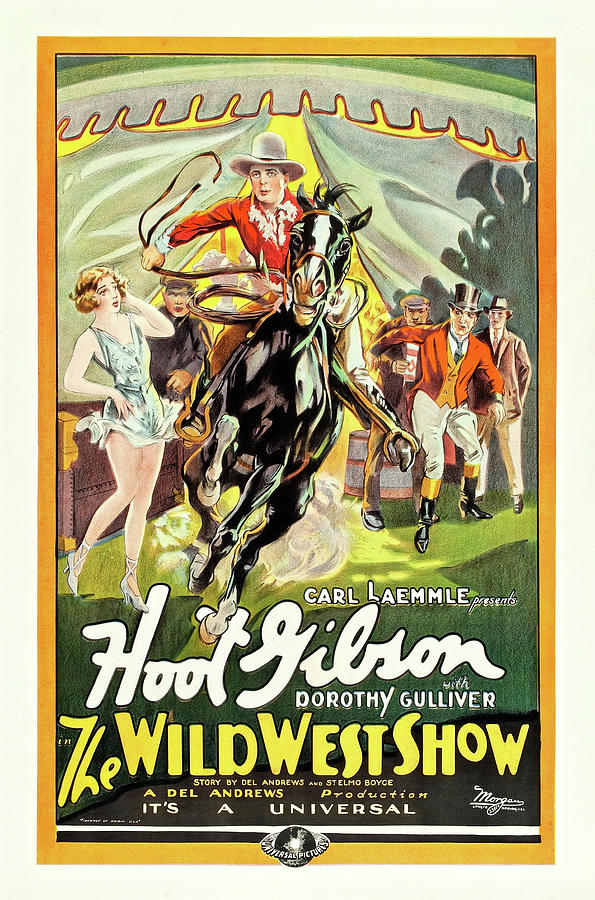 The Wild West Show Painting by 