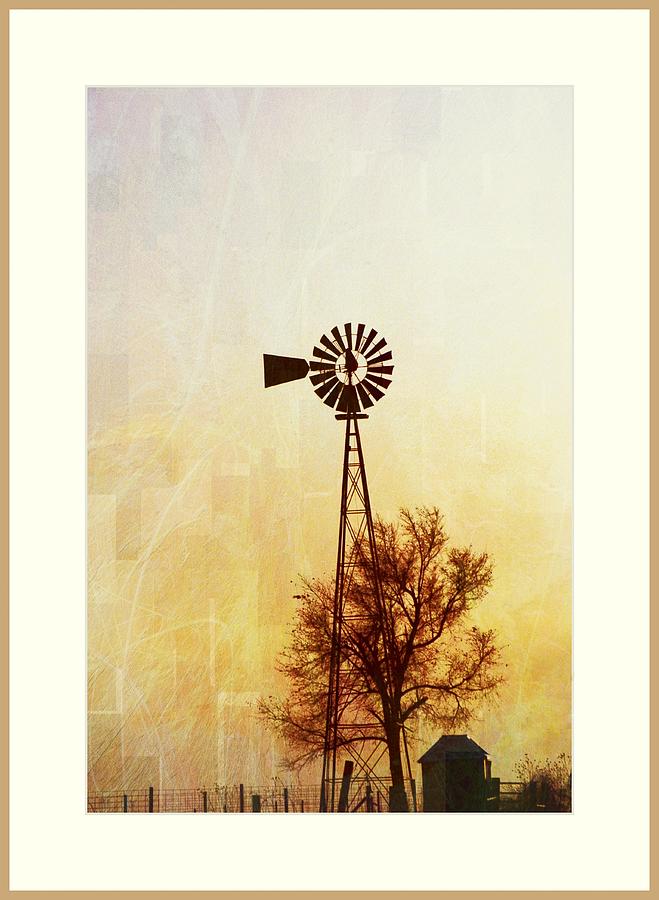 The Windmill Photograph by Karen McKenzie McAdoo
