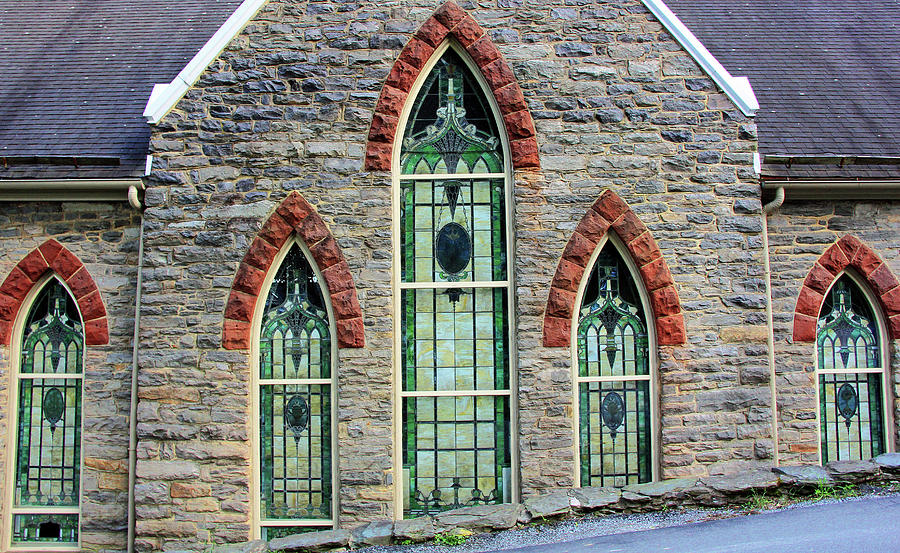 The Windows Of Saint Peters Photograph