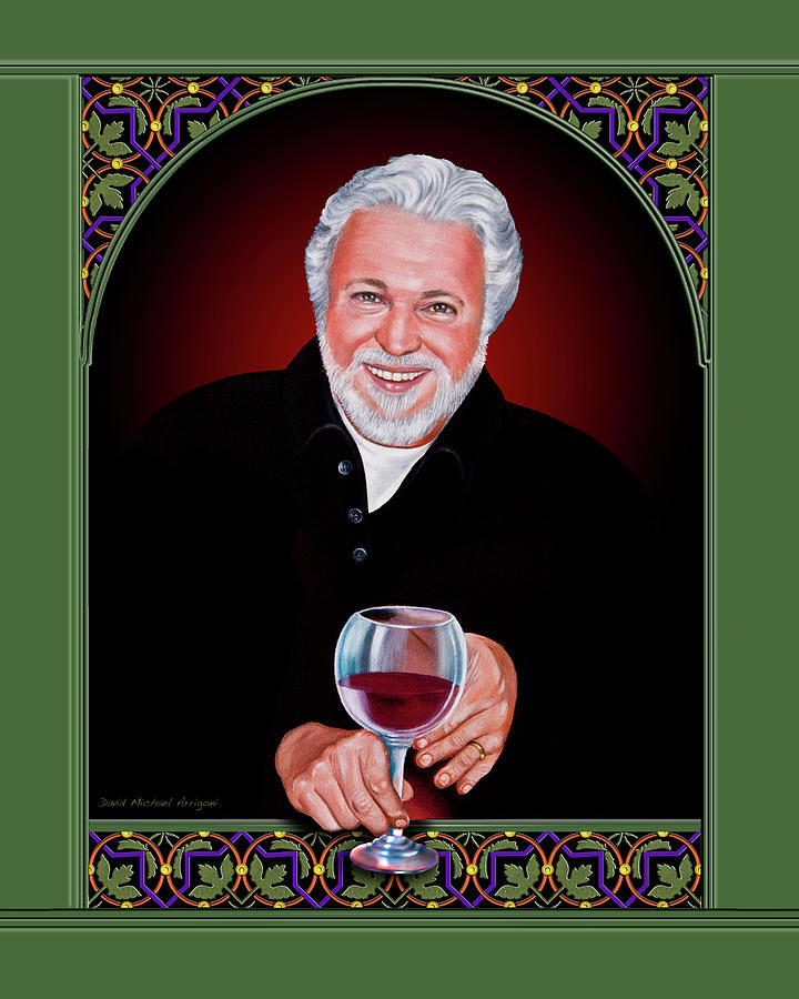 The Winemaker Painting by David Arrigoni