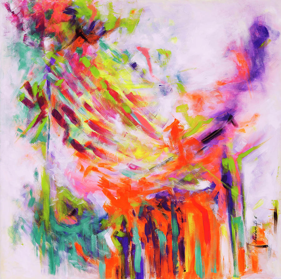 Abstract Painting - The Wings Of A Butterfly by Madam P