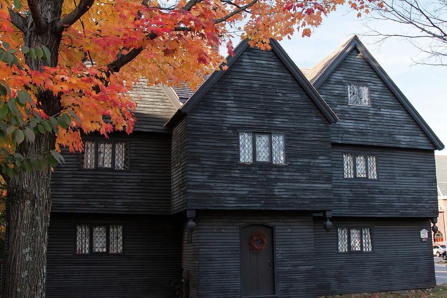 The Witch house of Salem Massachusetts Photograph by Jeff Folger