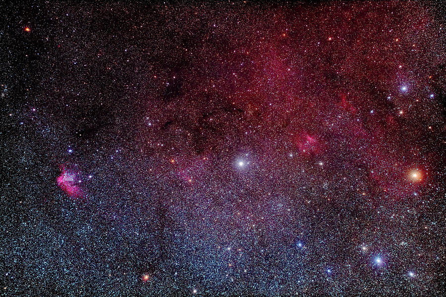 The Wizard Nebula And Other Faint Photograph by Alan Dyer