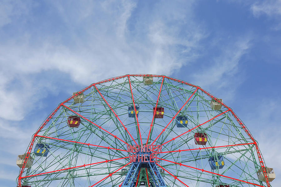 The Wonder Wheel Photograph by Cate Franklyn