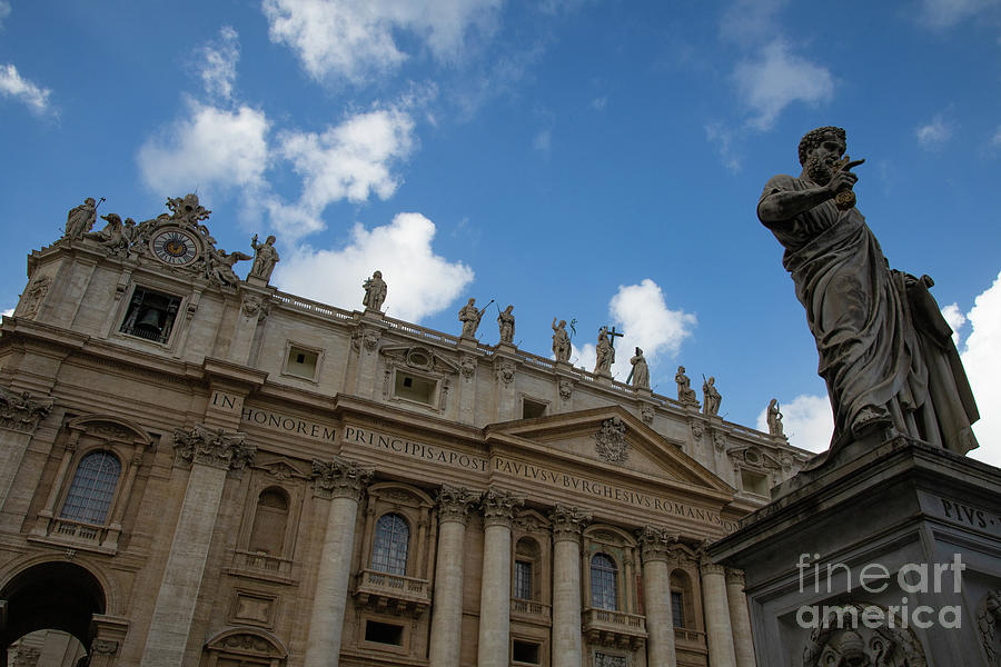 The Wonders of  Vatican City Rome Photograph by Wayne Moran