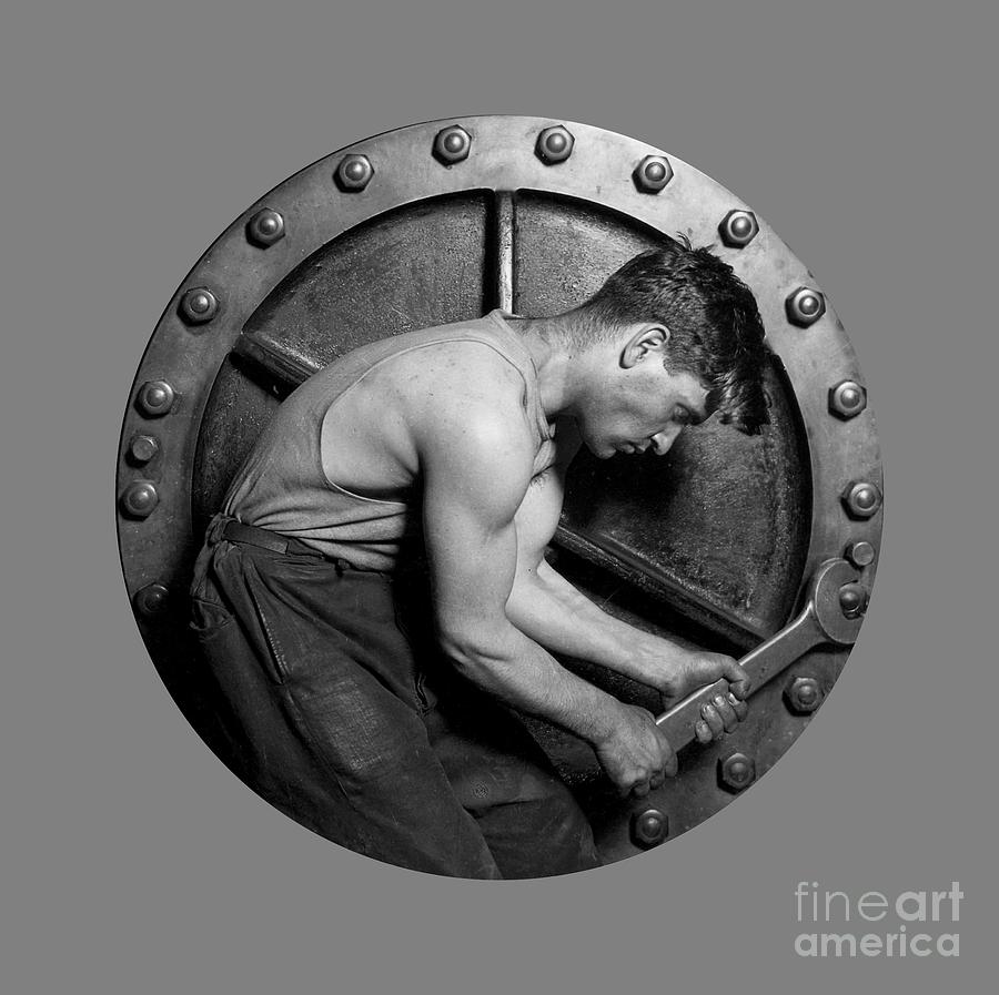 The Working Man Digital Art by Esoterica Art Agency