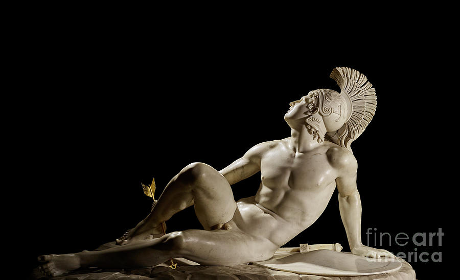 The Wounded Achilles, 1825  Sculpture by Filippo Albacini