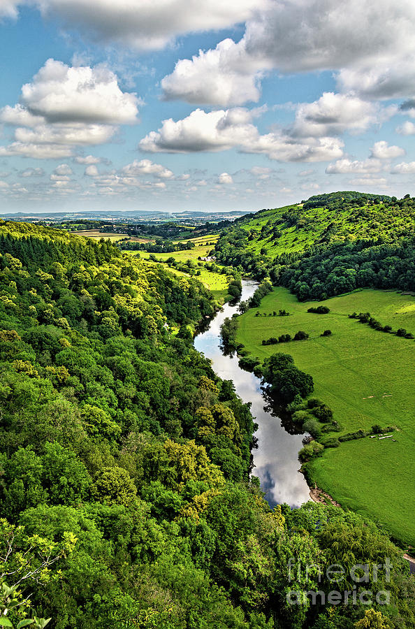 The Wye Valley Photograph by Ian Lewis - Pixels