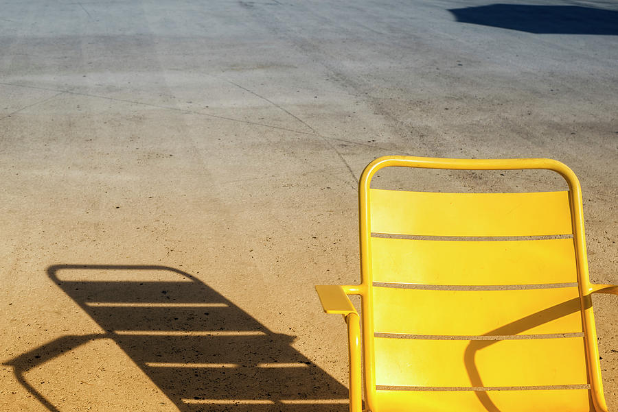 The Yellow Chair Photograph by Joseph S Giacalone