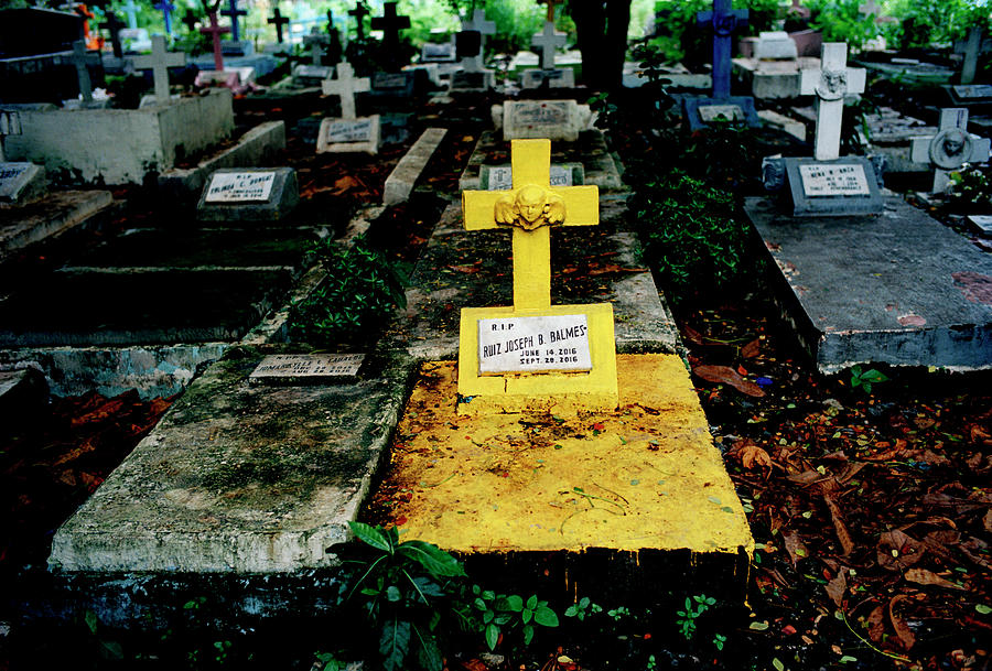 The Yellow Cross In Manila Photograph by Shaun Higson