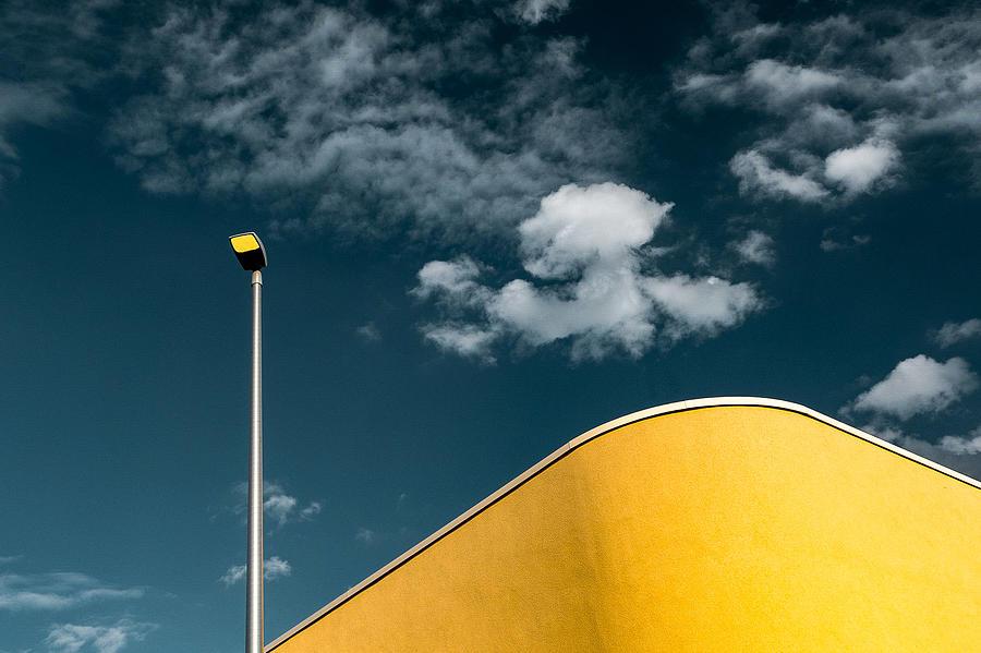 The Yellow Lamp Photograph by Markus Auerbach