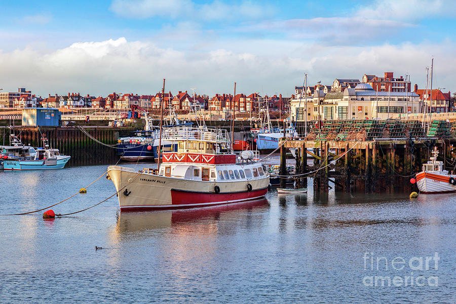 The Yorkshire Belle in Bridlington Harbour Photograph by Colin and Linda McKie