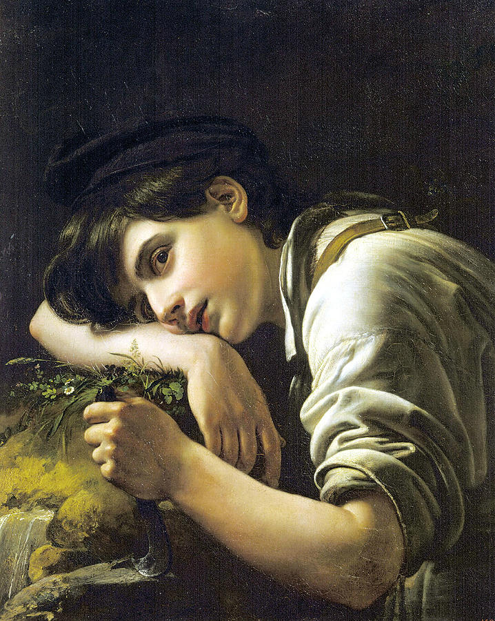 The Young Gardener Painting by Orest Kiprensky