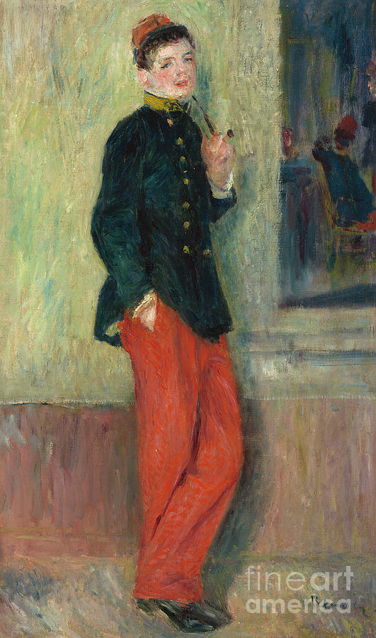 The Young Soldier Painting by Pierre Auguste Renoir