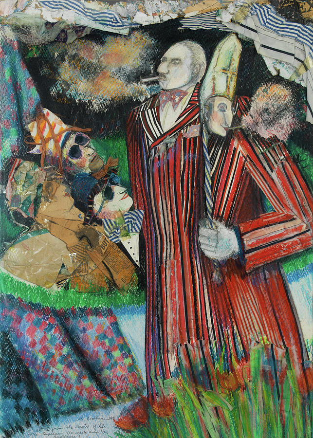 Theatre Painting by Gloria Newlan