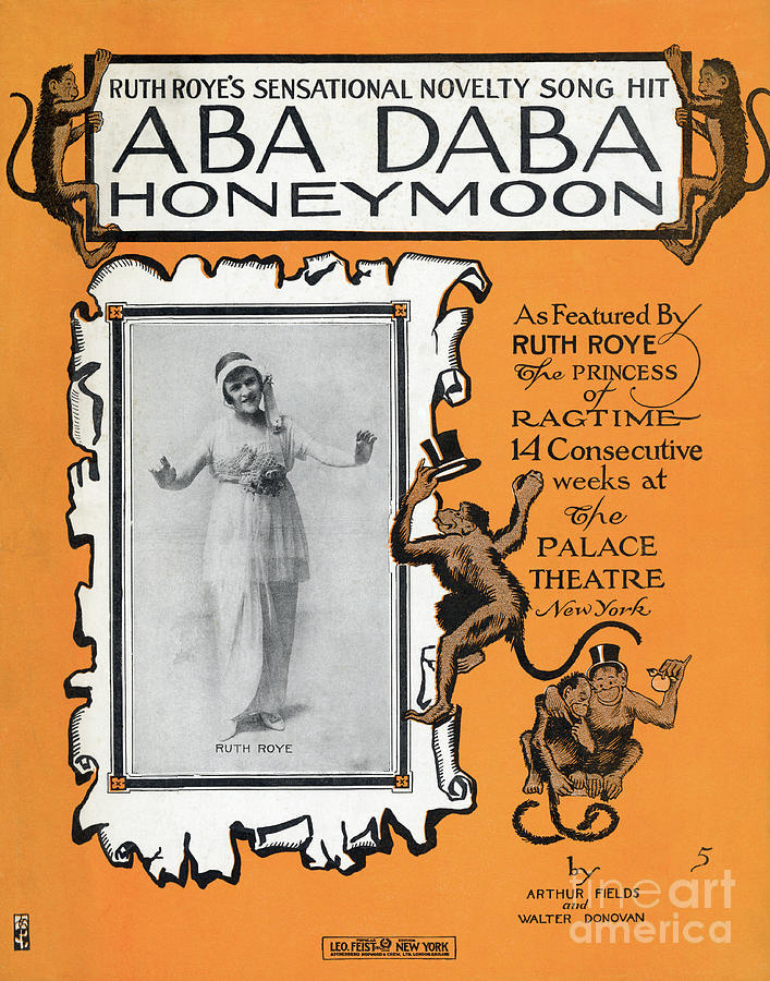 Theatrical Advertisement With Ruth Roye Photograph by Bettmann