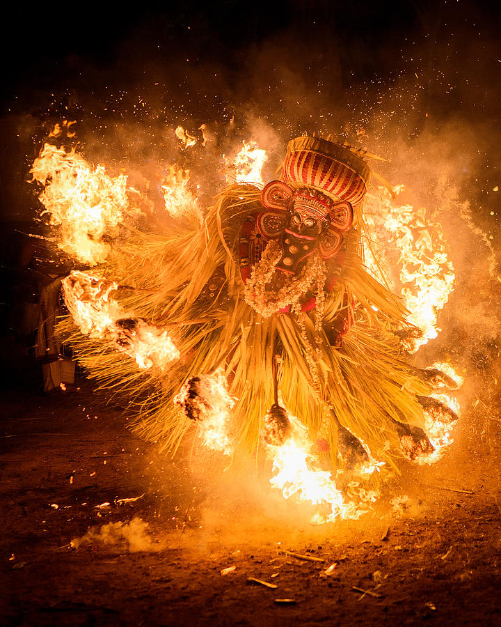 Thee Kuttichatan Thira Photograph by Arun R Hegden - Pixels