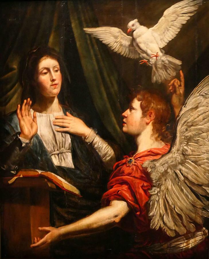 Theodor VAN LOON   The Annunciation   1600 1649 Painting by Celestial Images