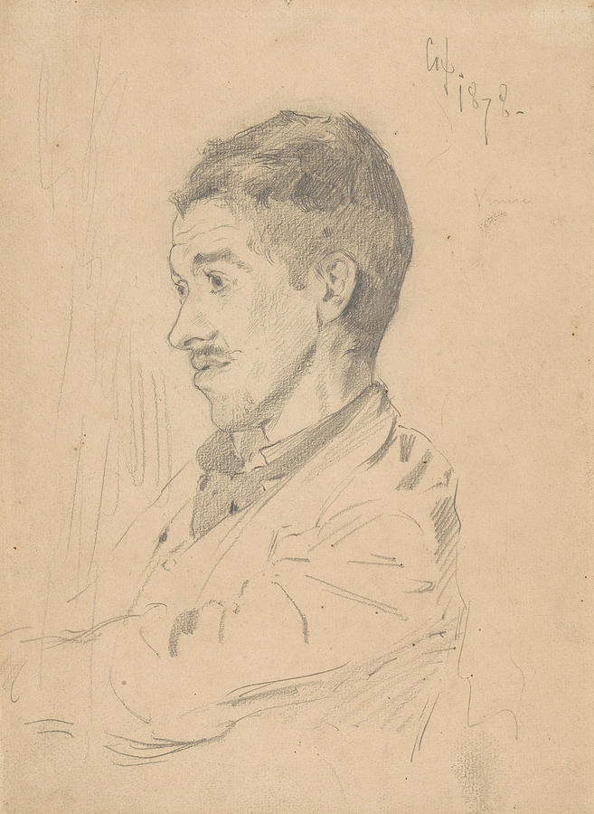 Theodore Robinson Drawing by Kenyon Cox