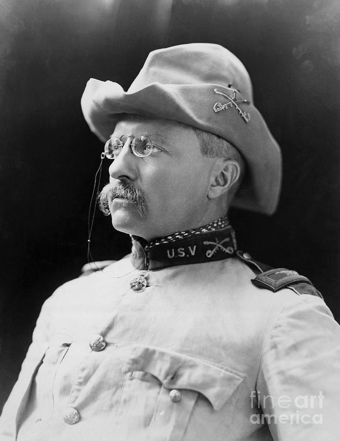 Theodore Roosevelt Photograph by Bettmann