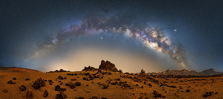Canary Photograph - There Is Life On Mars? by Antoni Figueras