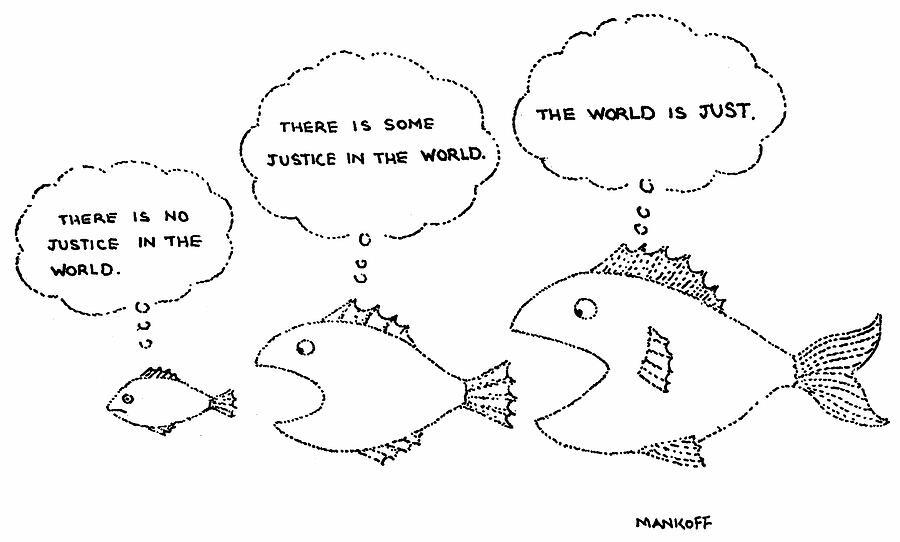 There Is No Justice In The World Drawing by Bob Mankoff There Is No Justice In The World Drawing by Bob Mankoff