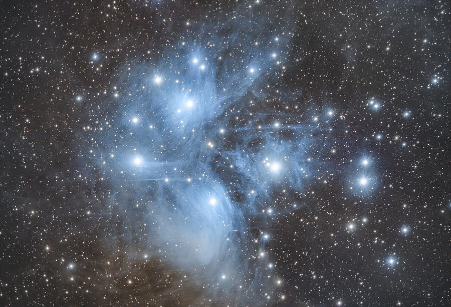 There Pleiades Nebula Photograph by David Dayag