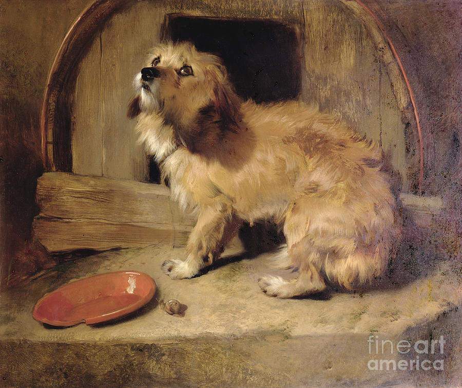 Theres No Place Like Home Painting by Edwin Landseer