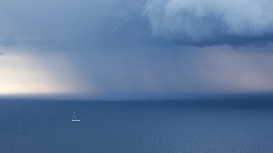 Theres Rain Coming Photograph by Uschi Hermann