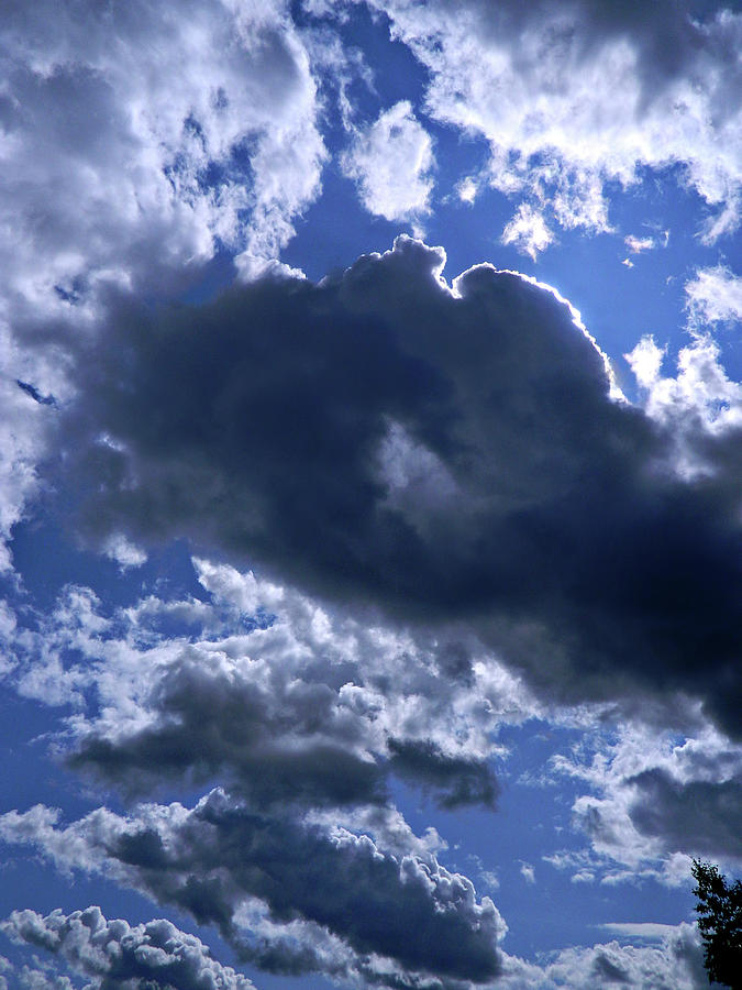 These Clouds 2 Photograph by Cyryn Fyrcyd