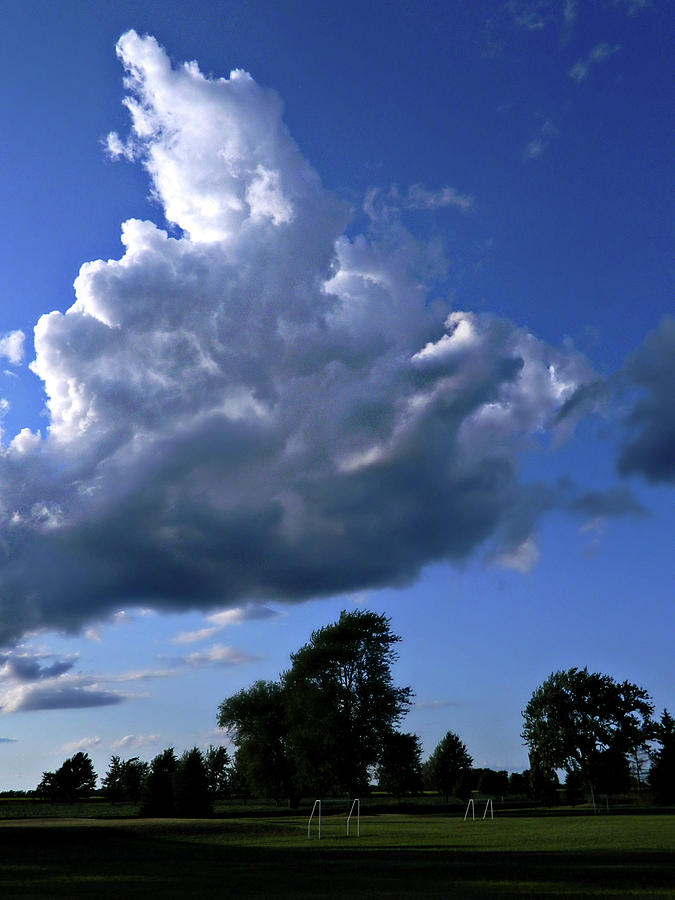 These Clouds 4 Photograph by Cyryn Fyrcyd