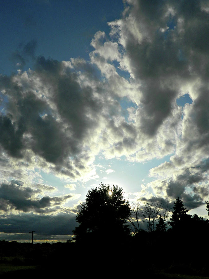 These Clouds 5 Photograph by Cyryn Fyrcyd