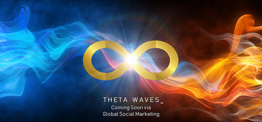THETA WAVES Coming Soon Digital Art by Tari Steward