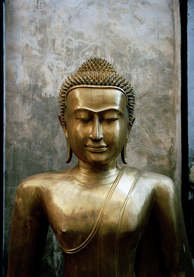 Thinking Buddha Of Asia Photograph by Shaun Higson