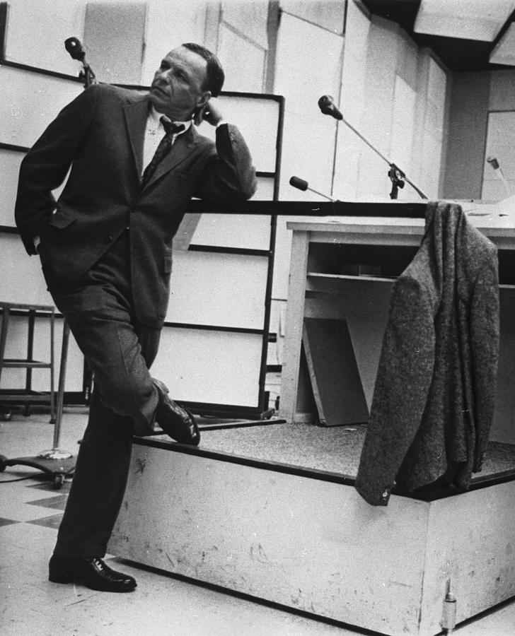 Frank Sinatra Photograph - Thinking Frank by Keystone Features