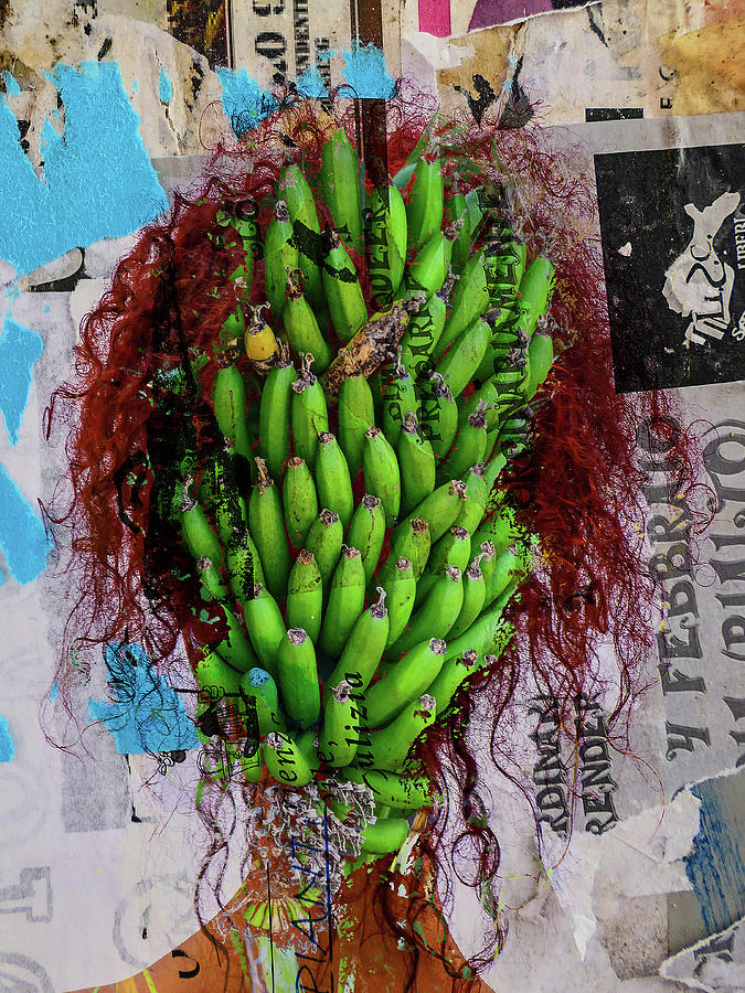 Thinking of bananas Digital Art by Gabi Hampe