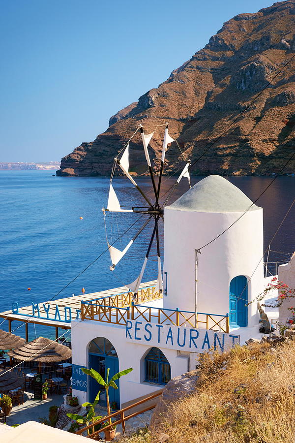 Up Movie Photograph - Thirasia - Greece, Cyclades Islands by Jan Wlodarczyk