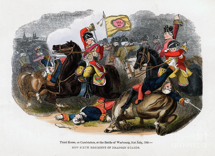 Third Horse, Or Carabiniers Drawing by Print Collector