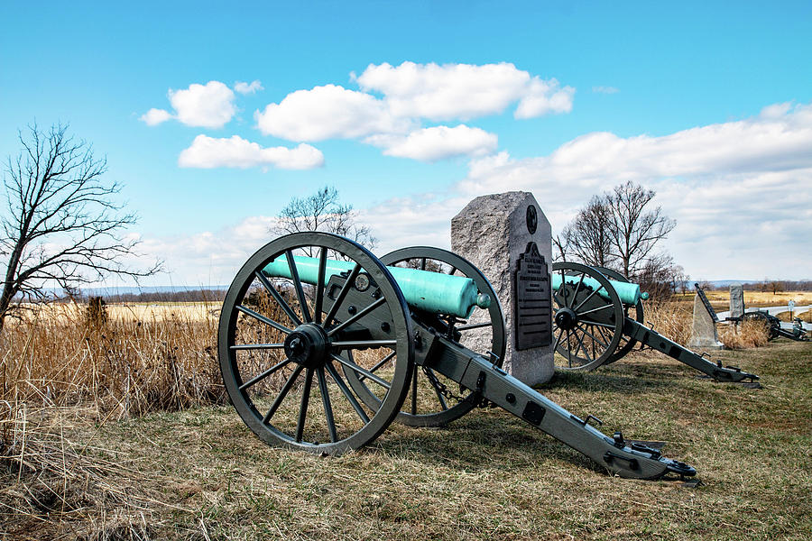 This a monument of the Thomas Battery Photograph by William E Rogers