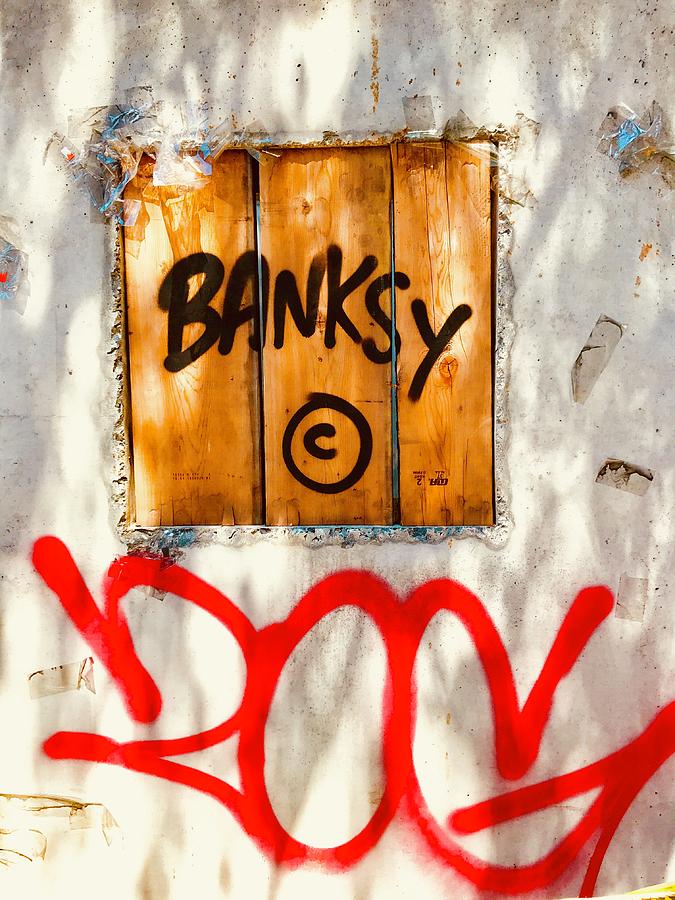This Banksy Will Not Disappear Photograph by Funkpix Photo Hunter