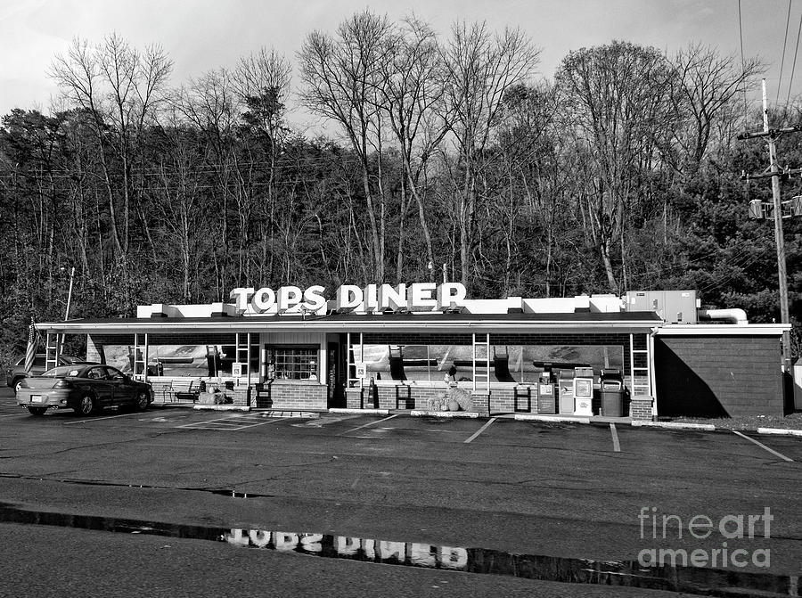 This Diner is Tops Photograph by Lenore Locken