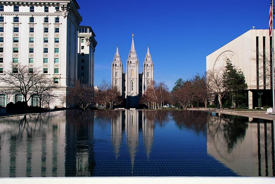 This Is The Historic Temple Square Photograph by Visionsofamerica/joe Sohm